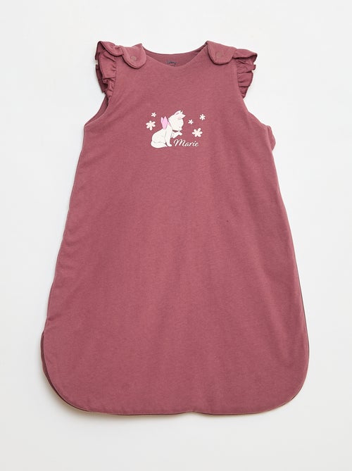 Warme Disney-babyslaapzak van katoenjersey met Marie-print, TOG-waarde 2 - Kiabi
