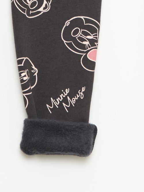 Warme Disney-legging met Minnie-print - Kiabi