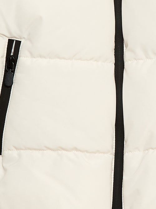 Warme donsjas met capuchon - Kiabi