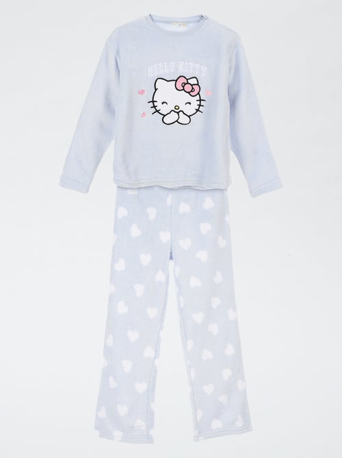 Warme fleece pyjama 'Hello Kitty' - Kiabi Warme fleece pyjama 'Hello Kitty' - Kiabi