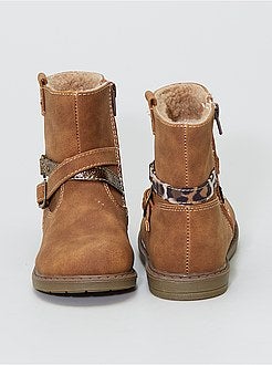 Warme, gevoerde laarzen - Kiabi