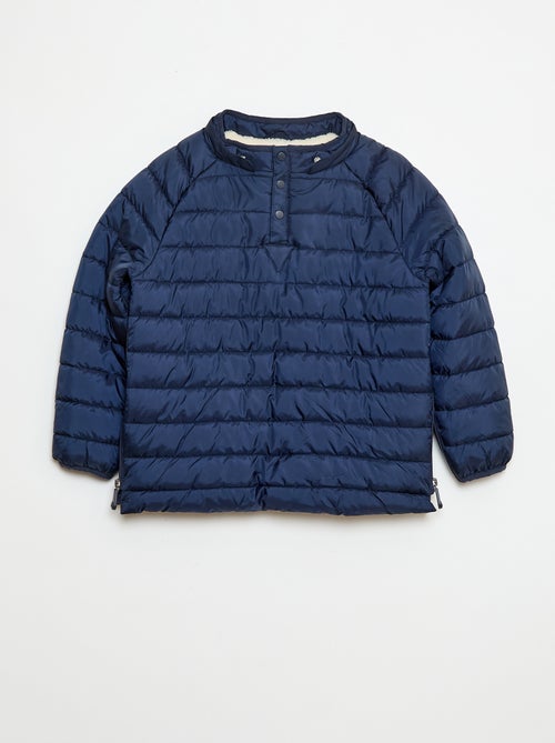 Warme gewatteerde jas met capuchon - makkelijk aan te trekken collectie - Kiabi