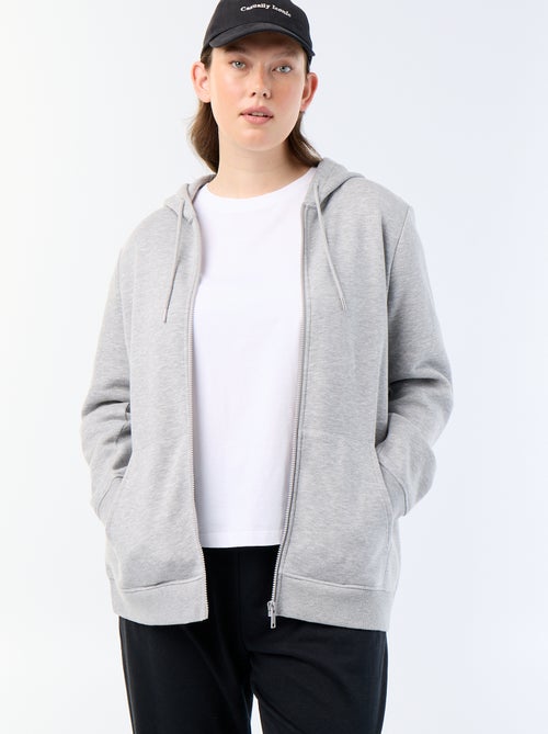 Warme hoodie van joggingstof - Kiabi
