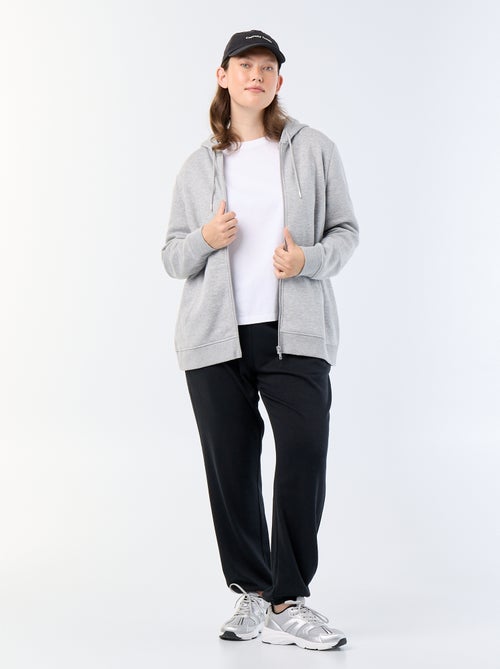 Warme hoodie van joggingstof - Kiabi