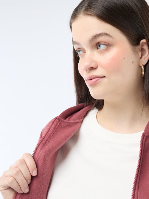 Warme hoodie van joggingstof - Kiabi