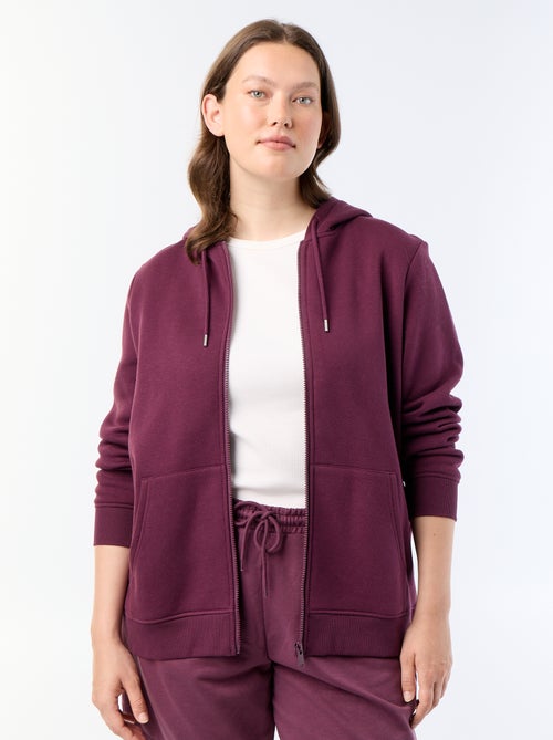 Warme hoodie van joggingstof - Kiabi