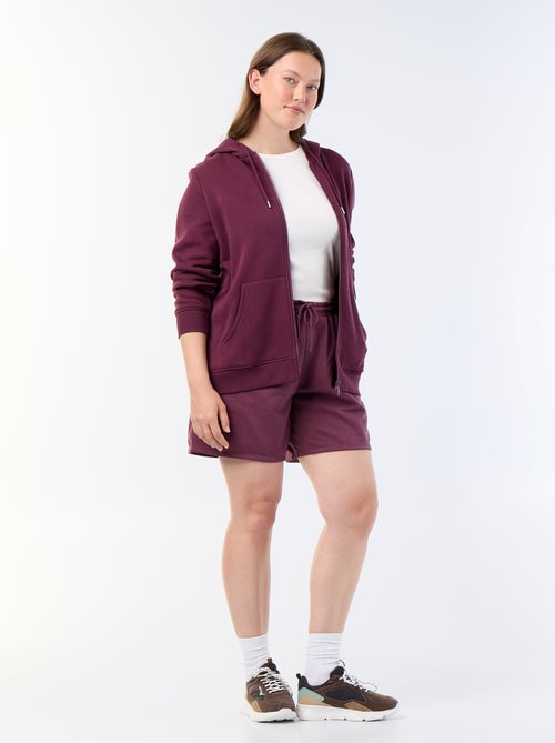 Warme hoodie van joggingstof - Kiabi