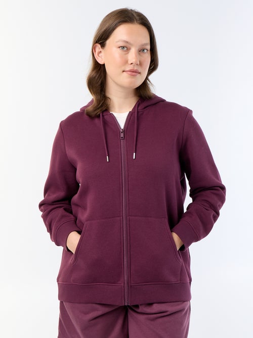 Warme hoodie van joggingstof - Kiabi