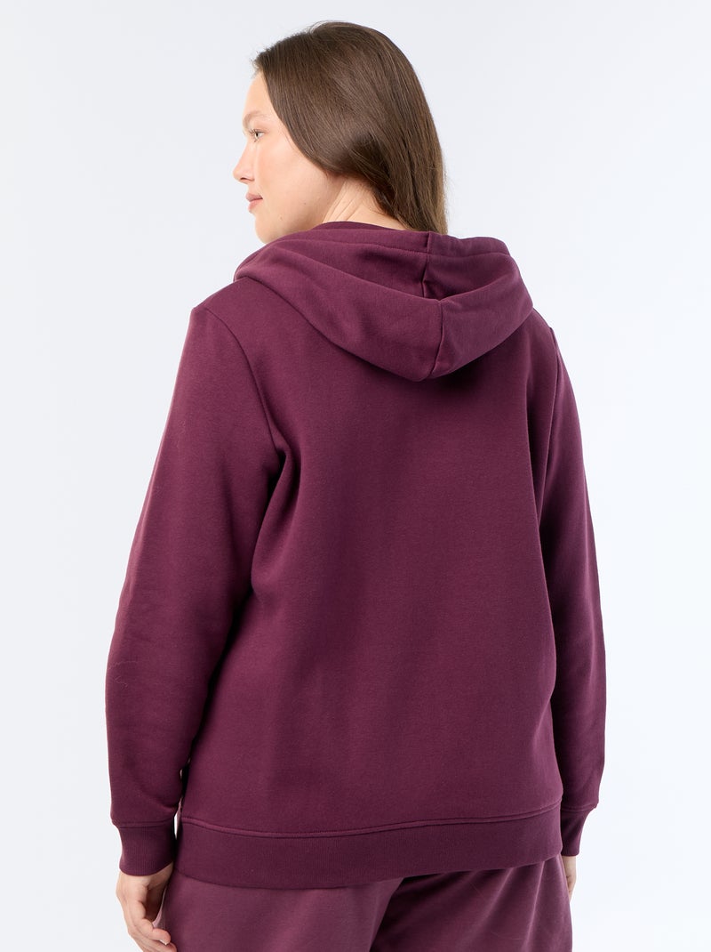 Warme hoodie van joggingstof Rose - Kiabi