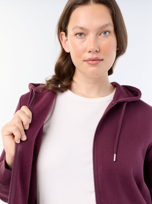 Warme hoodie van joggingstof - Kiabi