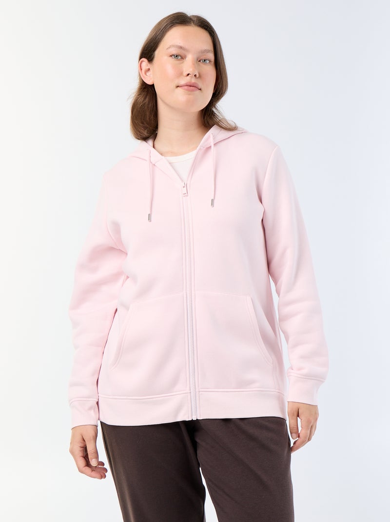 Warme hoodie van joggingstof Rose - Kiabi