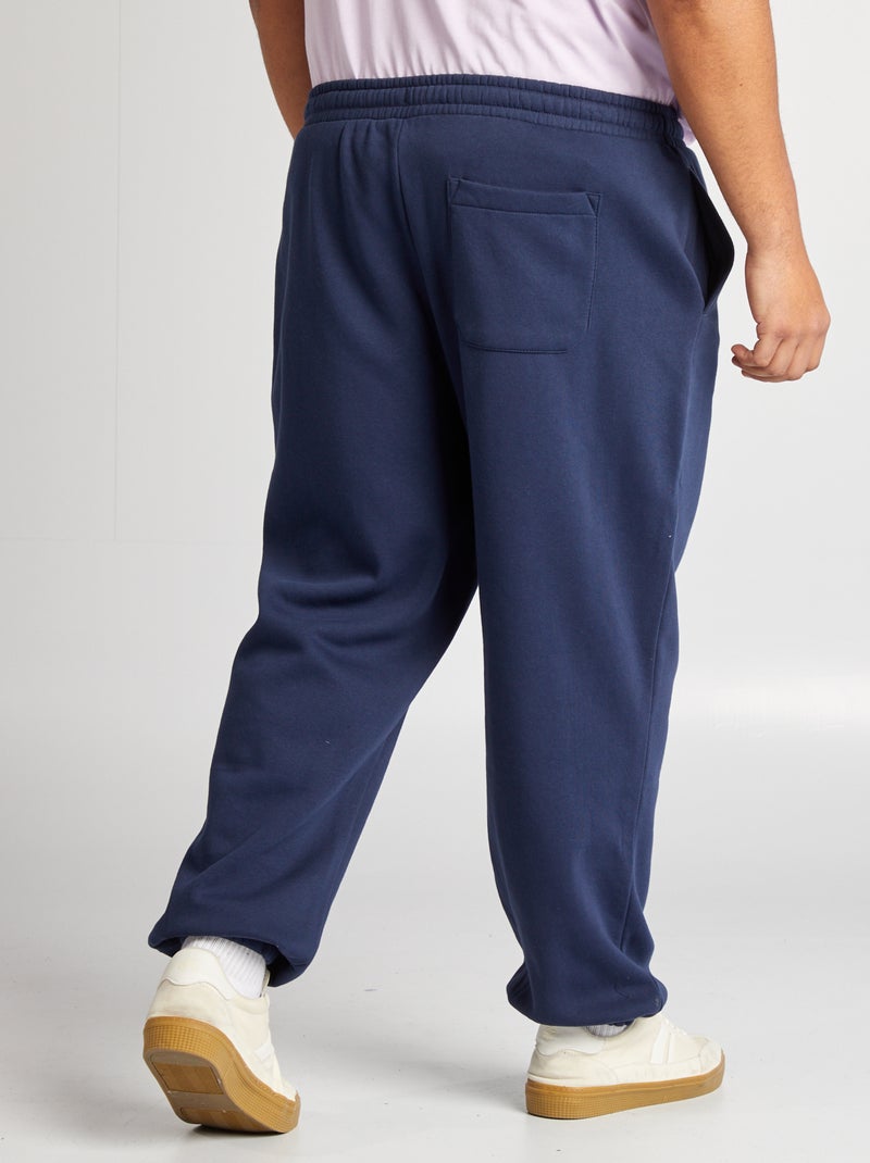 Warme joggingbroek blauw - Kiabi