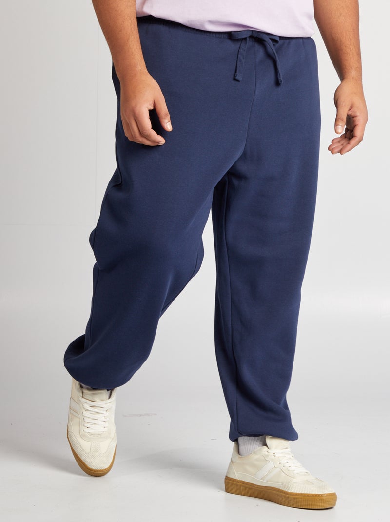 Warme joggingbroek blauw - Kiabi