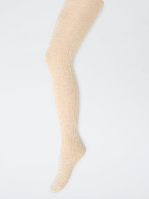 Warme kousenbroek van ribstof - Setje van 2 - Kiabi