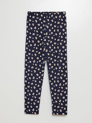 Warme legging met print