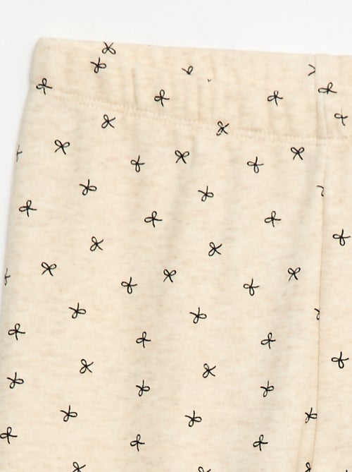 Warme legging met velours aan de binnenkant - Kiabi