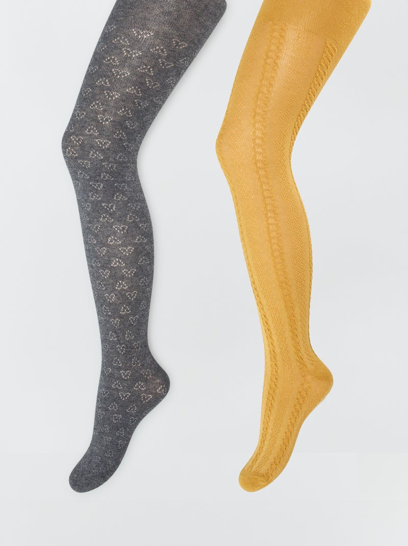 Warme maillots van tricot - Setje van 2 GRIJS - Kiabi
