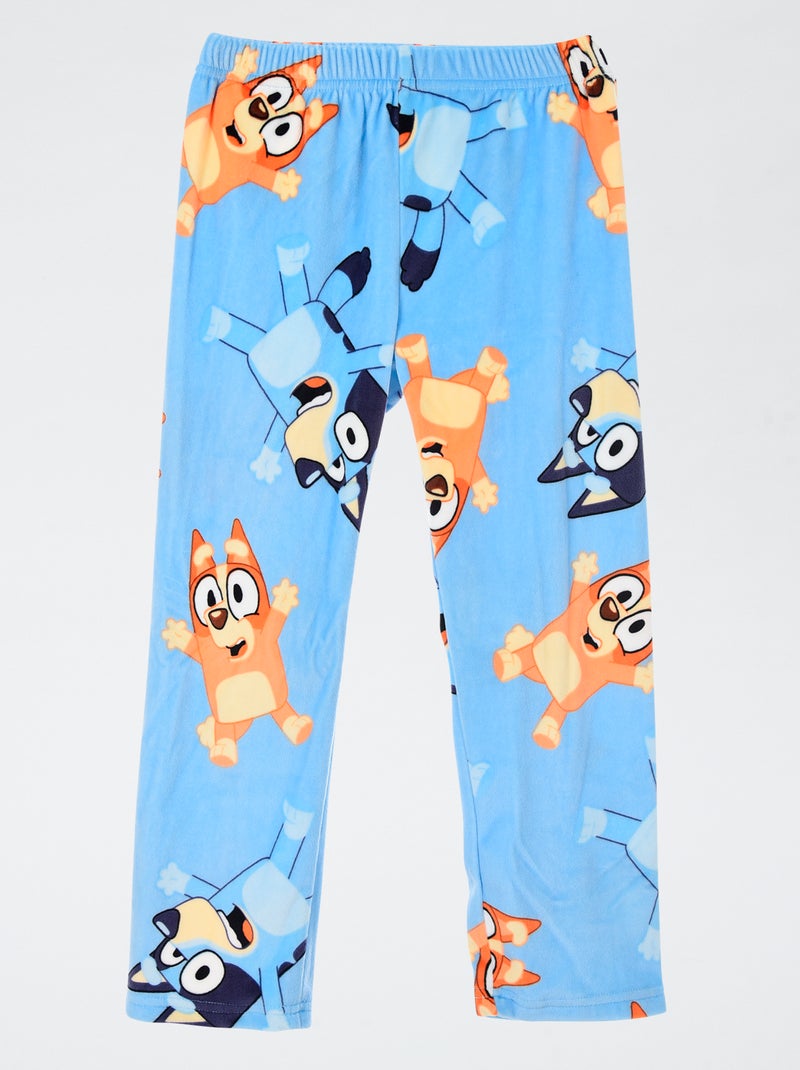 Warme pyjama 'Bluey' Blauw - Kiabi