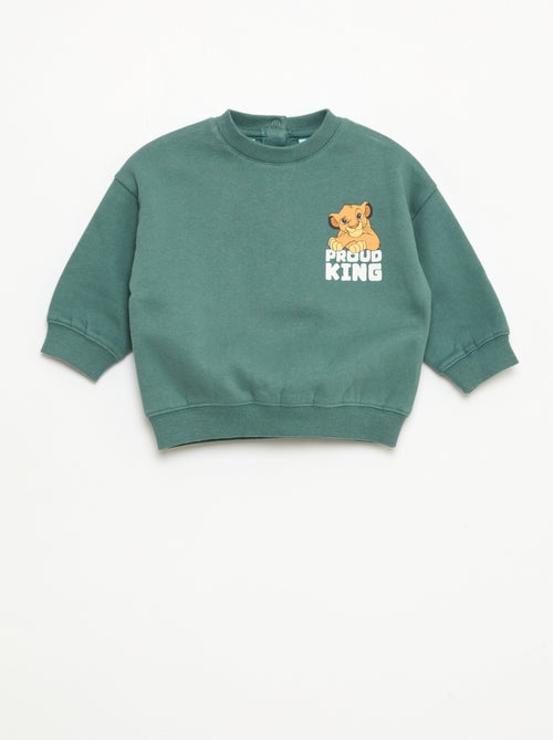 Warme sweater met 'Disney'-print - Kiabi
