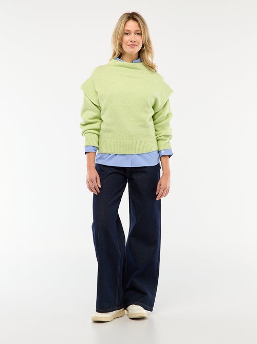 Warme trui met col - Kiabi