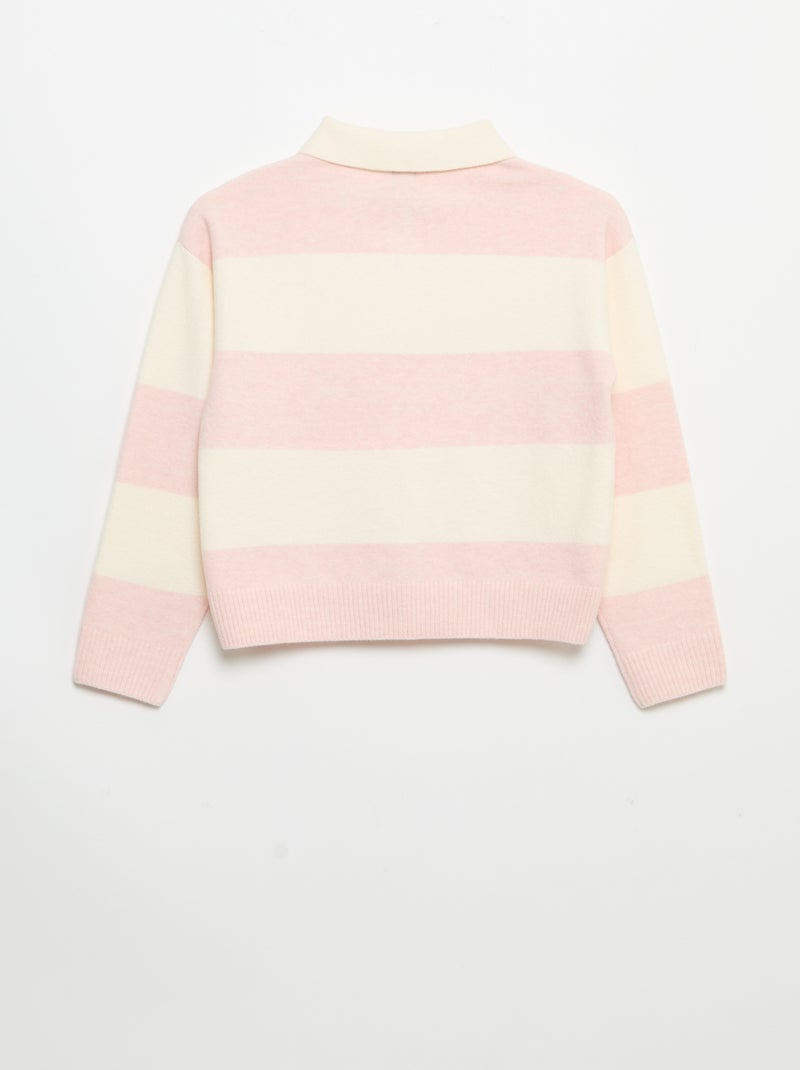 Warme trui met polokraag Rose - Kiabi