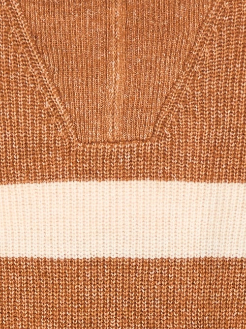 Warme trui met strepen - Kiabi