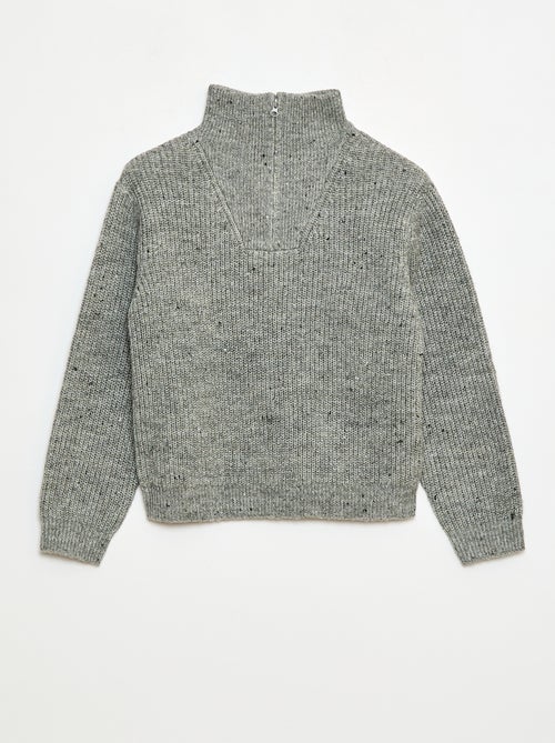 Warme trui met strepen - Kiabi