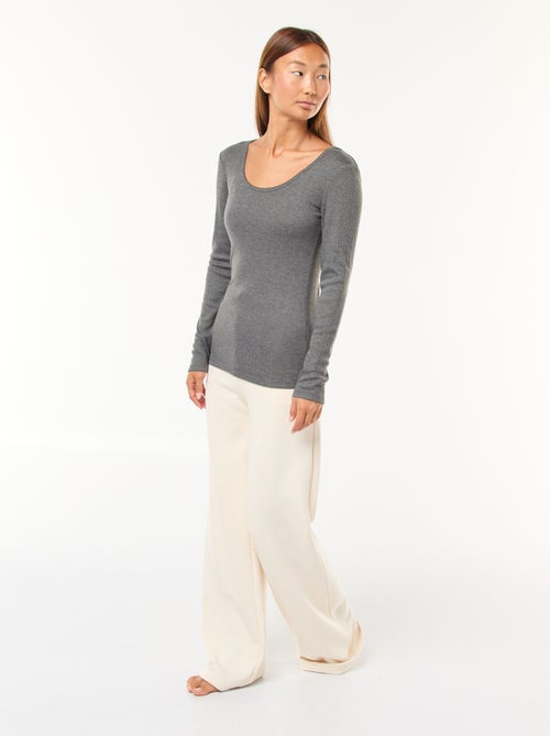 Warmteregulerend T-shirt met lange mouw - Kiabi