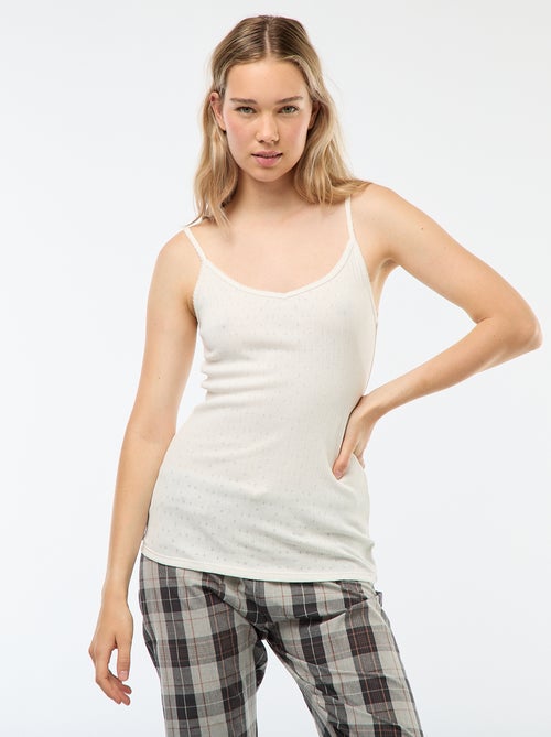 Warmteregulerende effen singlet - Kiabi