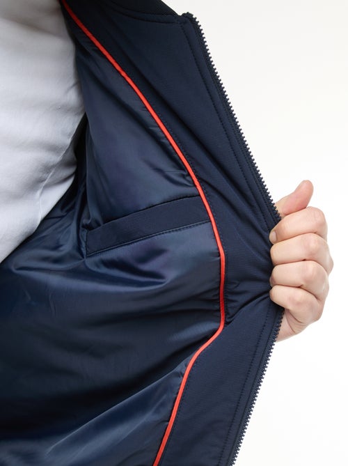 Waterafstotend, effen pilotenjas - Kiabi