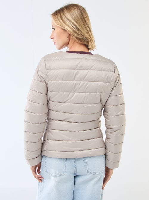 Waterafstotend en lichtjes gewatteerd donsjas - Kiabi