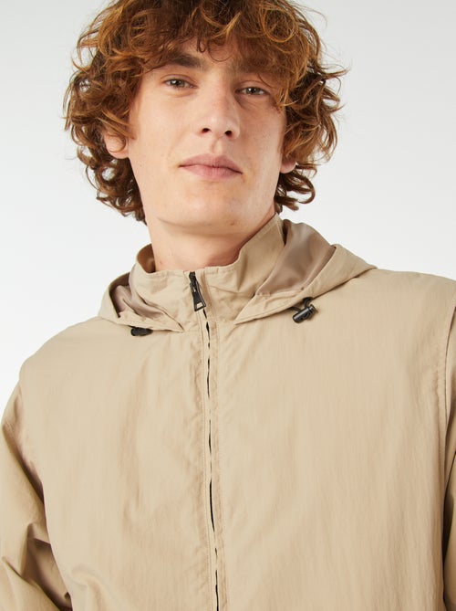 Waterafstotend windjack met afneembare mouwen - Kiabi