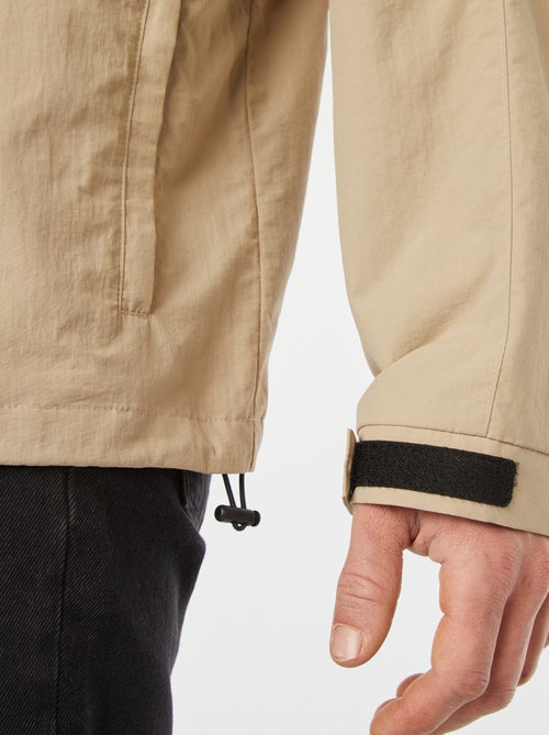 Waterafstotend windjack met afneembare mouwen - Kiabi