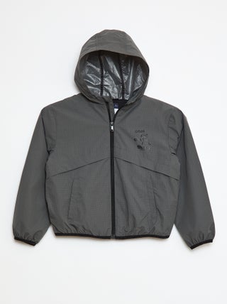 Waterafstotend windjack met capuchon