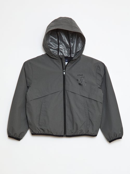 Waterafstotend windjack met capuchon - Kiabi