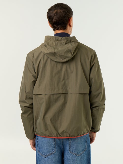 Waterafstotend windjack met capuchon - Kiabi