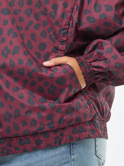 Waterafstotend windjack met capuchon - Kiabi