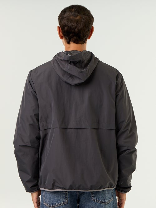 Waterafstotend windjack met capuchon - Kiabi