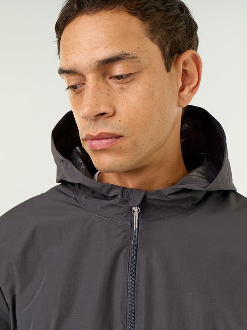 Waterafstotend windjack met capuchon - Kiabi