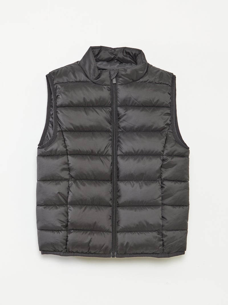 Waterafstotende bodywarmer zwart - Kiabi