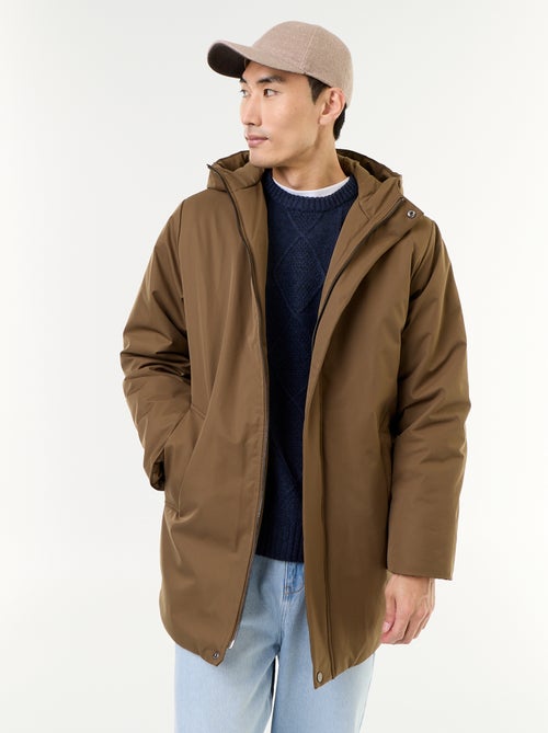 Waterafstotende capuchonparka - Kiabi