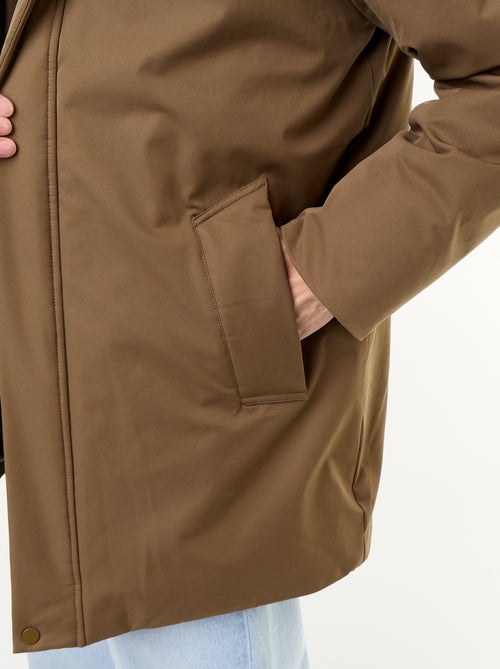 Waterafstotende capuchonparka - Kiabi
