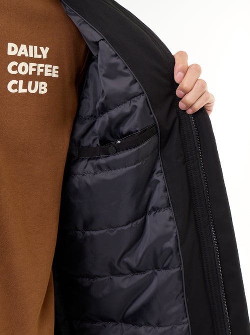 Waterafstotende capuchonparka - Kiabi