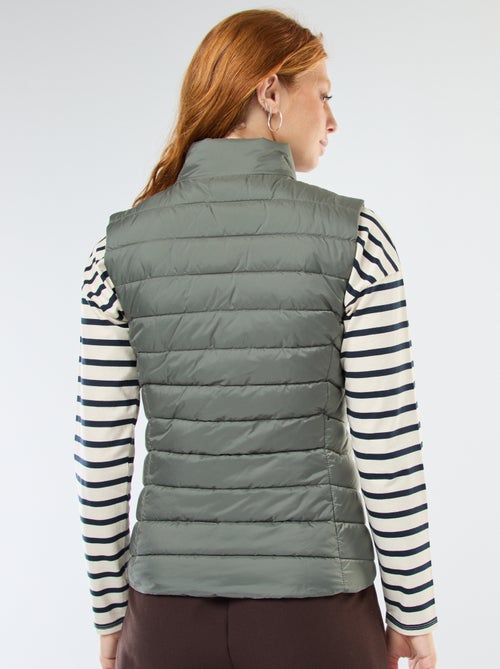 Waterafstotende doorgestikte bodywarmer - Kiabi