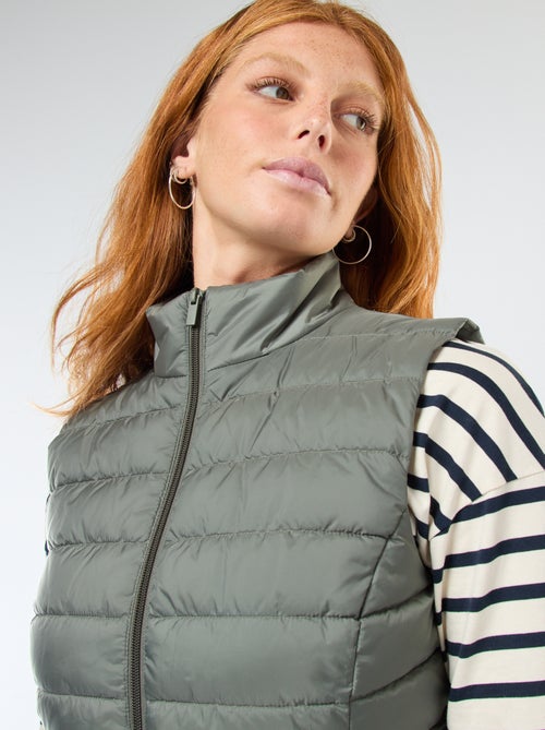 Waterafstotende doorgestikte bodywarmer - Kiabi