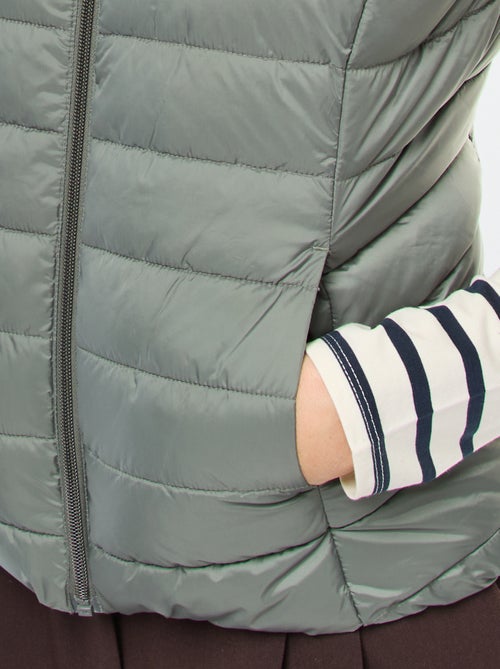 Waterafstotende doorgestikte bodywarmer - Kiabi