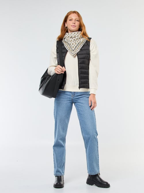 Waterafstotende doorgestikte bodywarmer - Kiabi