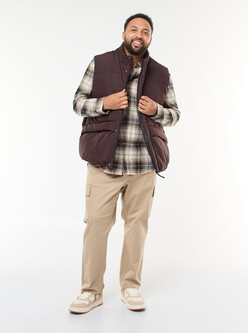 Waterafstotende effen bodywarmer - Kiabi