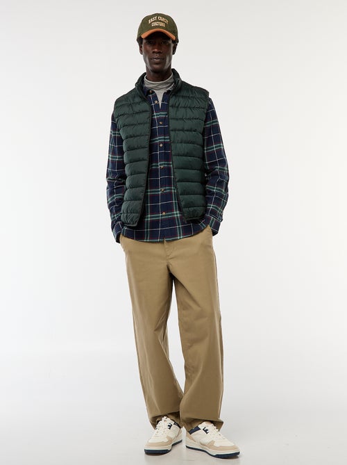 Waterafstotende effen bodywarmer - Kiabi