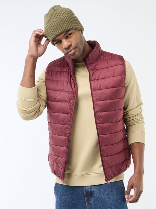 Waterafstotende effen bodywarmer - Kiabi